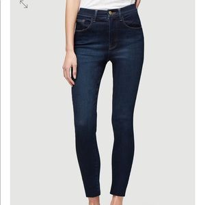FRAME Le High Skinny Crop Size 28